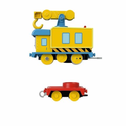 Fisher-Price Τόμας το Τρενάκι - Carly the Crane Μηχανοκίνητο Τρένο με Βαγόνι (HDY71) - Image 3