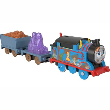 Fisher-Price Τόμας το Τρενάκι - Ο Τόμας στις Σπηλιές Κρυστάλλων Μηχανοκίνητα Τρένα με 2 Βαγόνια (HJV43) - Image 5