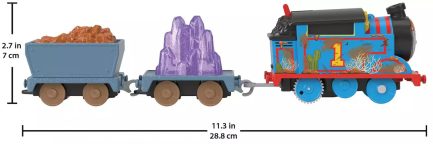 Fisher-Price Τόμας το Τρενάκι - Ο Τόμας στις Σπηλιές Κρυστάλλων Μηχανοκίνητα Τρένα με 2 Βαγόνια (HJV43) - Image 6