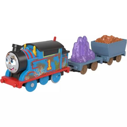 Fisher-Price Τόμας το Τρενάκι - Ο Τόμας στις Σπηλιές Κρυστάλλων Μηχανοκίνητα Τρένα με 2 Βαγόνια (HJV43) - Image 8