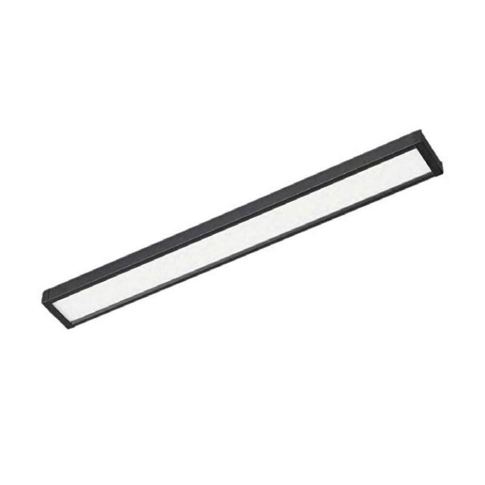 Optonica Slim LED μαγνητικό φωτιστικό 5490, 12W, 4000K, μεταλλικό, μαύρο Μ30xΒ3.2xΥ1.1εκ.