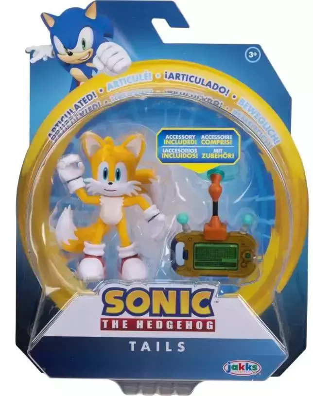 Jakks Pacific Παιχνίδι Μινιατούρα Sonic The Hedgehog Tails With Miles Electricγια 3+ Ετών 10εκ. (JPA41686)