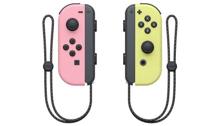 Nintendo Joy-Con Set Ασύρματο Gamepad για Switch Pink / Pastel Yellow (ACC.NSW- 0051) - Image 2