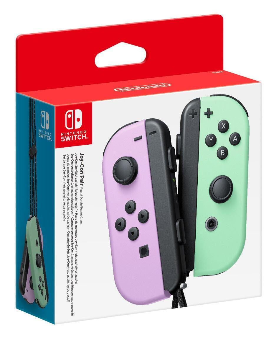 Nintendo Joy-Con Set Ασύρματο Gamepad για Switch Purple / Pastel Green (NSW-0052)