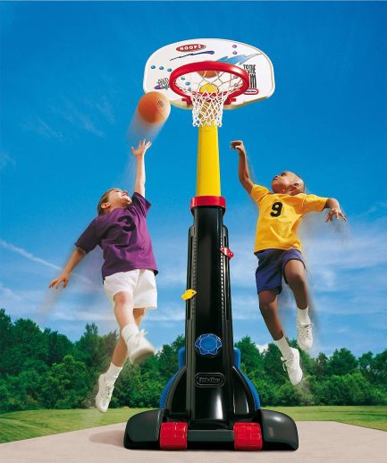 Little Tikes Little Tikes Παιδική Μπασκέτα Εξωτερικού χώρου με Βάση και Μπάλα Easy Store Set (από 3+ ετών) (433910060) - Image 5