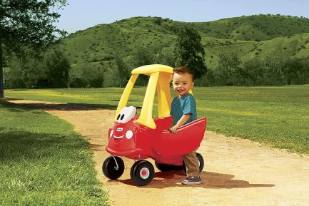 Little Tikes Cozy Coupe® Red-Yellow Push Car Περπατούρα Ride On Αυτοκινητάκι για 12+ Μηνών (612060E5) - Image 4