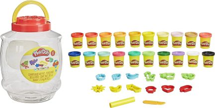 Hasbro Play-Doh 20 Βαζάκια Πλαστελίνης Bucket Of Fun για 3+ Ετών (F1530) - Image 2