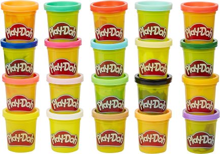 Hasbro Play-Doh 20 Βαζάκια Πλαστελίνης Bucket Of Fun για 3+ Ετών (F1530) - Image 5
