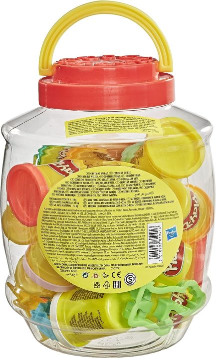 Hasbro Play-Doh 20 Βαζάκια Πλαστελίνης Bucket Of Fun για 3+ Ετών (F1530) - Image 6