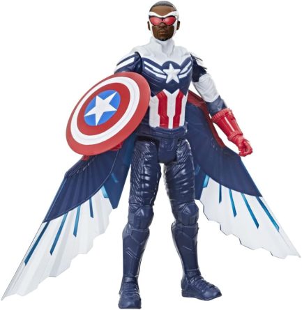 Marvel Hasbro: Avengers Marvel Studios Titan Hero Series Captain America Action Figure (F2075) - Image 2