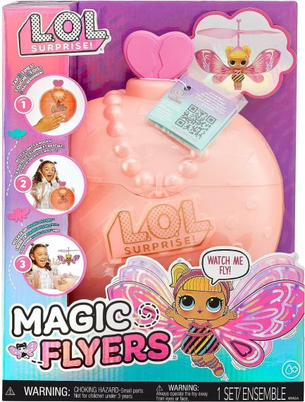 MGA Entertainment L.O.L. Surprise Magic Flyers - Flutter Star (Pink Wings) 593546EUC - Image 2