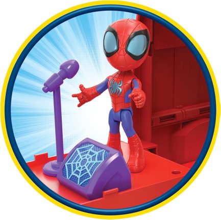 Παιχνιδολαμπάδα Hasbro Disney Junior Marvel: Spidey and his Amazing Friends - Spider Crawl-R (61cm ) (F3721) - Image 14