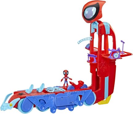 Παιχνιδολαμπάδα Hasbro Disney Junior Marvel: Spidey and his Amazing Friends - Spider Crawl-R (61cm ) (F3721) - Image 15