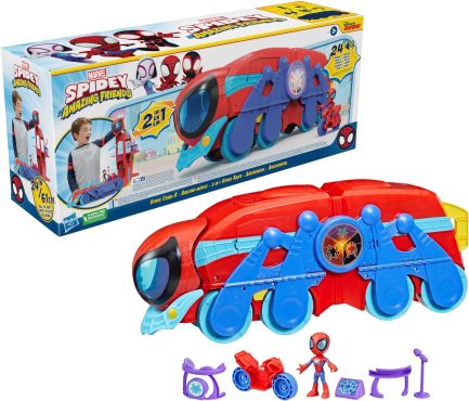 Παιχνιδολαμπάδα Hasbro Disney Junior Marvel: Spidey and his Amazing Friends - Spider Crawl-R (61cm ) (F3721) - Image 16