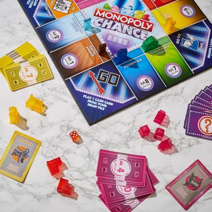 Παιχνιδολαμπάδα Hasbro Επιτραπέζιο Παιχνίδι Monopoly Chance για 2-6 Παίκτες 8+ Ετών (F8555) Ελληνική Έκδοση - Image 2