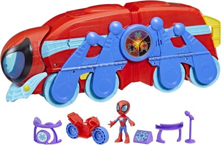Παιχνιδολαμπάδα Hasbro Disney Junior Marvel: Spidey and his Amazing Friends - Spider Crawl-R (61cm ) (F3721) - Image 4