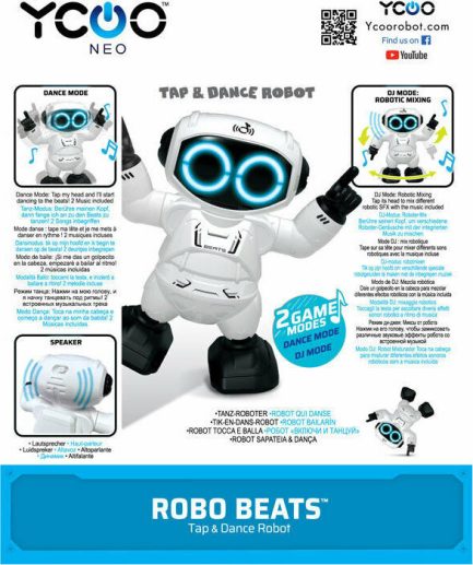 Silverlit Ycoo Robo Beats Ηλεκτρονικό Ρομπότ Για 3+ Χρονών (7530-88587) - Image 2