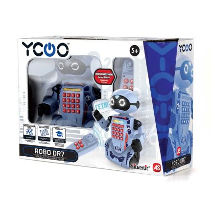 Silverlit Ycoo Robo DR7 Τηλεκατευθυνόμενο Ρομπότ - Μιλάει Ελληνικά - Για 5+ Χρονών (7530-88046) - Image 4