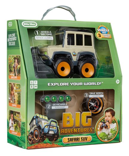 Little Tikes Σετ με Αυτοκίνητο Stem Safari Suv (662140) - Image 9