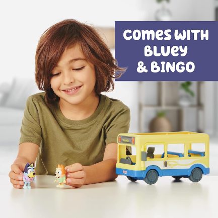 Giochi Preziosi Παιχνίδι Μινιατούρα Bluey Bus για 3+ Ετών (BLY39010) - Image 4