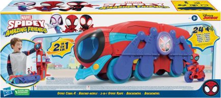 Παιχνιδολαμπάδα Hasbro Disney Junior Marvel: Spidey and his Amazing Friends - Spider Crawl-R (61cm ) (F3721) - Image 5
