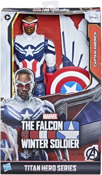 Marvel Hasbro: Avengers Marvel Studios Titan Hero Series Captain America Action Figure (F2075) - Image 4