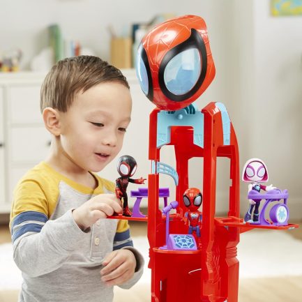Παιχνιδολαμπάδα Hasbro Disney Junior Marvel: Spidey and his Amazing Friends - Spider Crawl-R (61cm ) (F3721) - Image 6