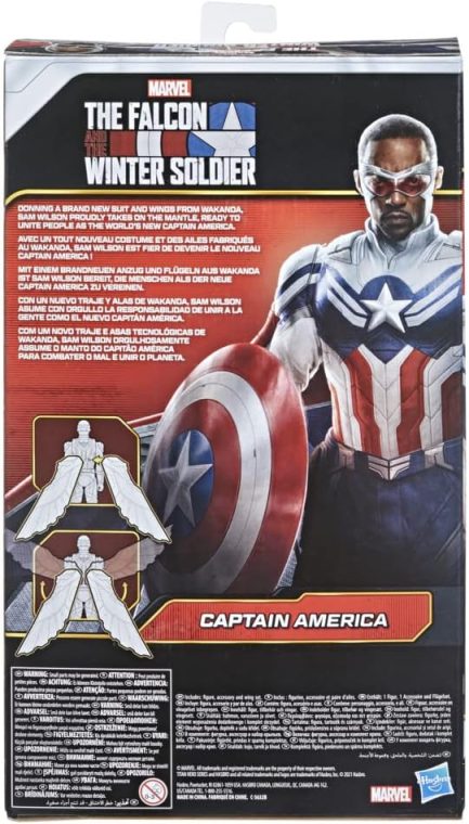 Marvel Hasbro: Avengers Marvel Studios Titan Hero Series Captain America Action Figure (F2075) - Image 5