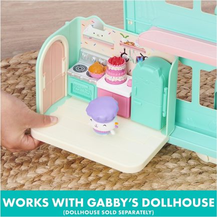 Spin Master Gabby's Dollhouse: Bakey with 'Cakey' Kitchen Deluxe Room Set (20130506) - Image 5