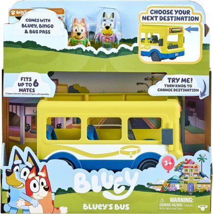 Giochi Preziosi Παιχνίδι Μινιατούρα Bluey Bus για 3+ Ετών (BLY39010) - Image 6