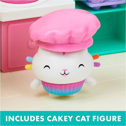 Spin Master Gabby's Dollhouse: Bakey with 'Cakey' Kitchen Deluxe Room Set (20130506) - Image 6