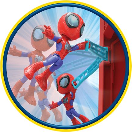 Παιχνιδολαμπάδα Hasbro Disney Junior Marvel: Spidey and his Amazing Friends - Spider Crawl-R (61cm ) (F3721) - Image 11
