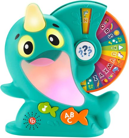 Fisher-Price Linkimals: Φαλαινίτσα Μονόκερος, η Αλφαβητούλα (HRC54) - Image 2