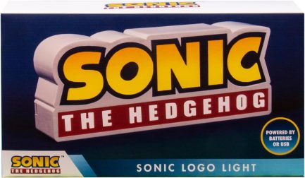 Fizz Creations Παιδικό Διακοσμητικό Φωτιστικό Sonic Hedgehog Logo Κίτρινο 23x6x13εκ. (320004) - Image 2