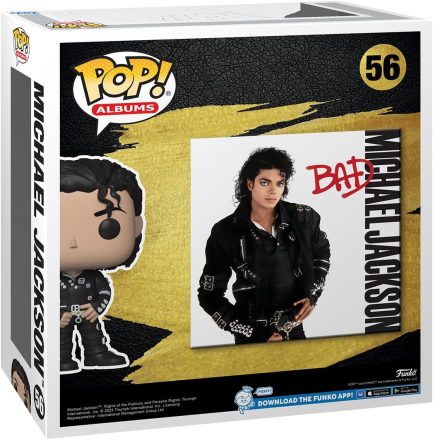 Funko Pop! Albums: Michael Jackson - Bad #56 Vinyl Figure (889698705998) - Image 2