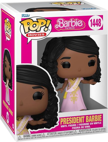 Funko Pop! Movies: Barbie The Movie - President Barbie #1448 Vinyl Figure (889698726382) - Image 2