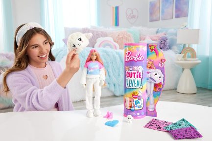 Παιχνιδολαμπάδα Mattel Barbie: Cutie Reveal - Προβατάκι (HKR03) - Image 2