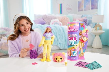 Παιχνιδολαμπάδα Mattel Barbie: Cutie Reveal - Λιονταράκι (HKR06) - Image 2