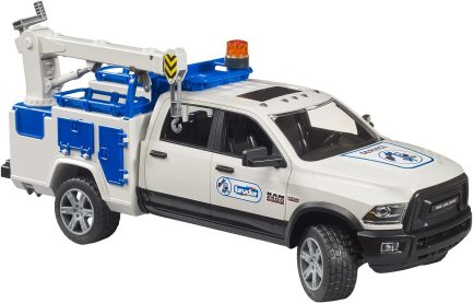 Bruder Ram 2500 Αυτοκινητάκι Service Με Γερανό με Φώτα (BR002509) - Image 2