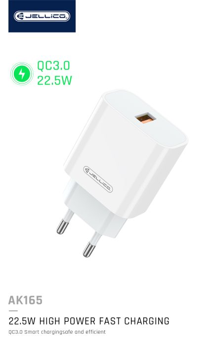 Jellico Φορτιστής Χωρίς Καλώδιο με Θύρα USB-C 22.5W Power Delivery (ak-165) - Image 2