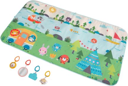 Παιχνιδολαμπάδα Fisher-Price Κατασκήνωση Μεγάλο Πάπλωμα Δραστηριοτήτων (GXR53) - Image 2