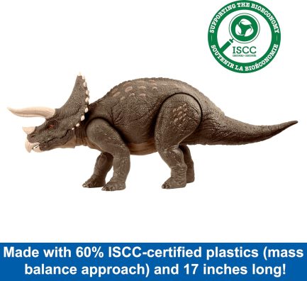Mattel Jurassic World: Dino Trackers Habitat Defender - Triceratops (HPP88) - Image 2