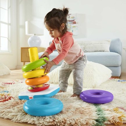 Fisher-Price Giant Rock-A-Stack Μεγάλη Πυραμίδα (GJW15) - Image 3