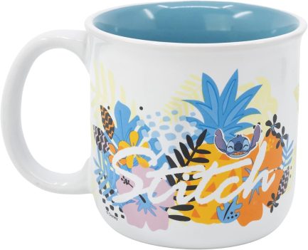 Stor Stitch - Κούπα Κεραμική Palms Ceramic Breakfast Mug in Gift Box (400ml) - Image 3