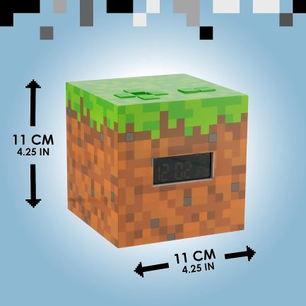 Paladone Minecraft - Alarm Clock Επιτραπέζιο Ρολόι (PP6733MCF) - Image 3
