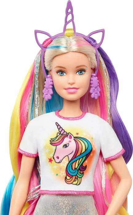 Mattel Barbie - Barbie Φανταστικά Μαλλιά (GHN04) - Image 4