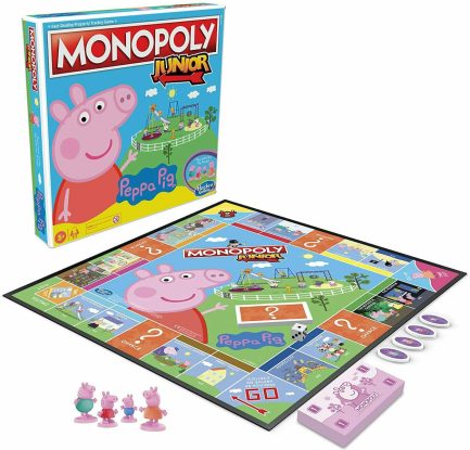 Hasbro Επιτραπέζιο Παιχνίδι Monopoly Junior Peppa Pig για 2-4 Παίκτες 5+ Ετών - Image 5