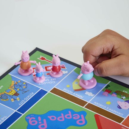 Hasbro Επιτραπέζιο Παιχνίδι Monopoly Junior Peppa Pig για 2-4 Παίκτες 5+ Ετών - Image 6