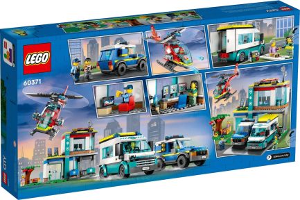 LEGO City Emergency Vehicles HQ - Αρχηγείο Οχημάτων Έκτακτης Ανάγκης (60371) - Image 3