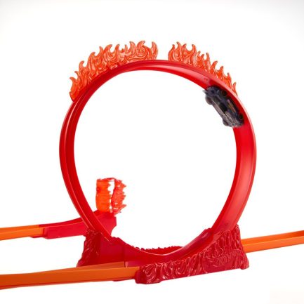 Mattel Hot Wheels: Track Builder - Πίστα με Λουπ Φωτιάς (HMC04) - Image 2